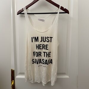 Spiritual Gangster Off-White Tank Top